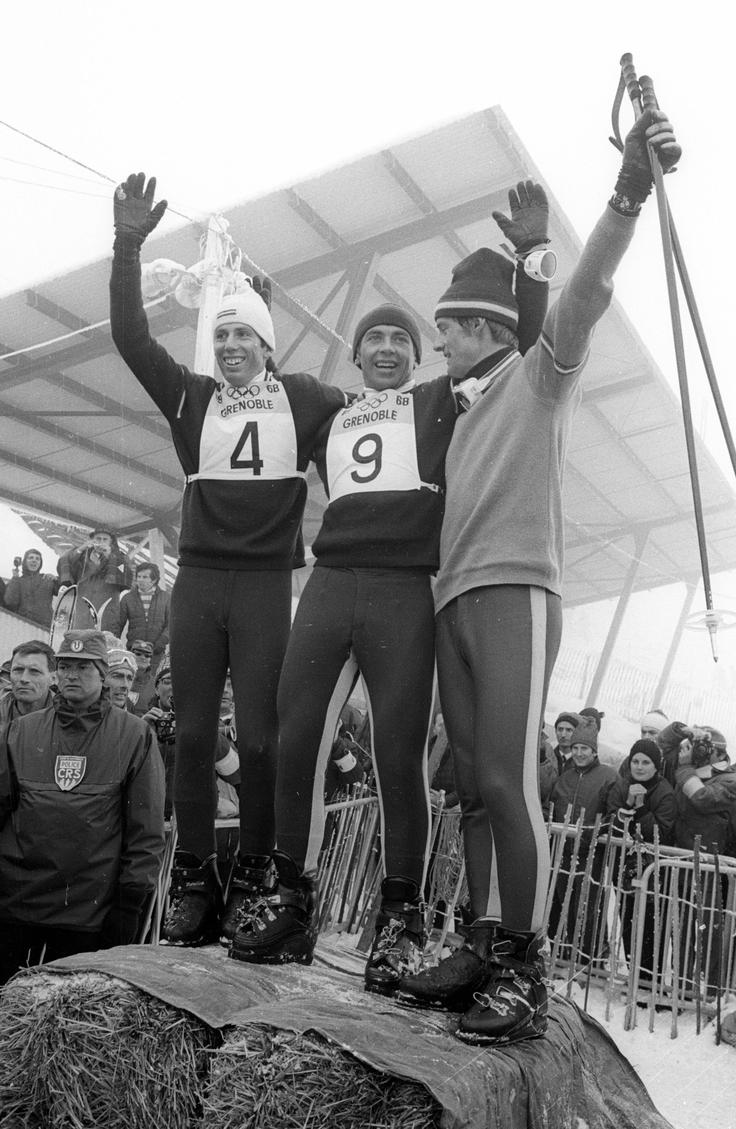 Karl Schranz je že slavil zmago po tekmi, kmalu zatem je sledil šok. | Foto: Guliverimage