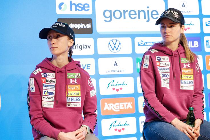 "Velik korak naprej je storjen, to bomo pokazale tudi v Planici," o tem, da bodo skakalke prvič tekmovale na letalnici v Planici, pravi Nika Vodan, za katero so odlični dnevi v Vikersundu. | Foto: Aleš Fevžer