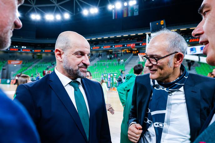 Zvezdan Mitrović, Emil Tedeschi, Cedevita Olimpija | Zvezdan Mitrović in Emil Tedeschi po zmagi | Foto Aleš Fevžer