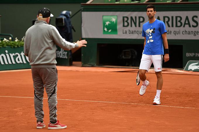 Boris Becker in Novak Đoković sta pred časom zelo dobro sodelovala. | Foto: Guliverimage/Getty Images