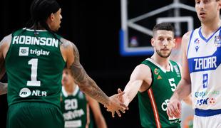 Cedevita Olimpija do zmage po podaljšku, Krka poražena v Beogradu