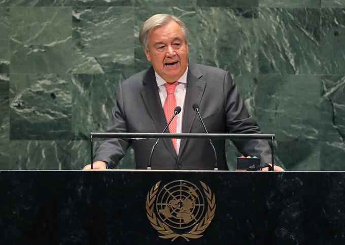 Generalni sekretar ZN Antonio Guterres | Foto: Reuters