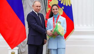 Olimpijska prvakinja po obisku Putina odgovarja kritikom