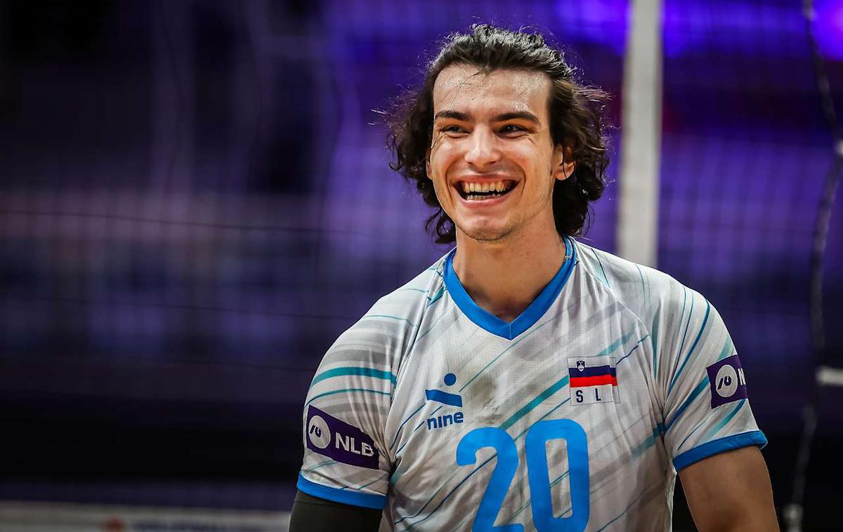 Slovenija Iran slovenska moška odbojkarska reprezentanca Nik Mujanović | Foto VolleyballWorld