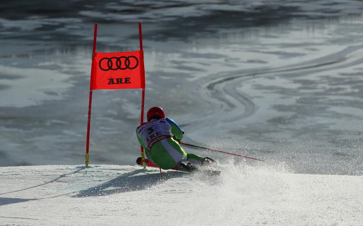 Žan Kranjec je v Aareju ostal brez kolajne, a je vnovič dokazal, da je del elite. | Foto: Reuters