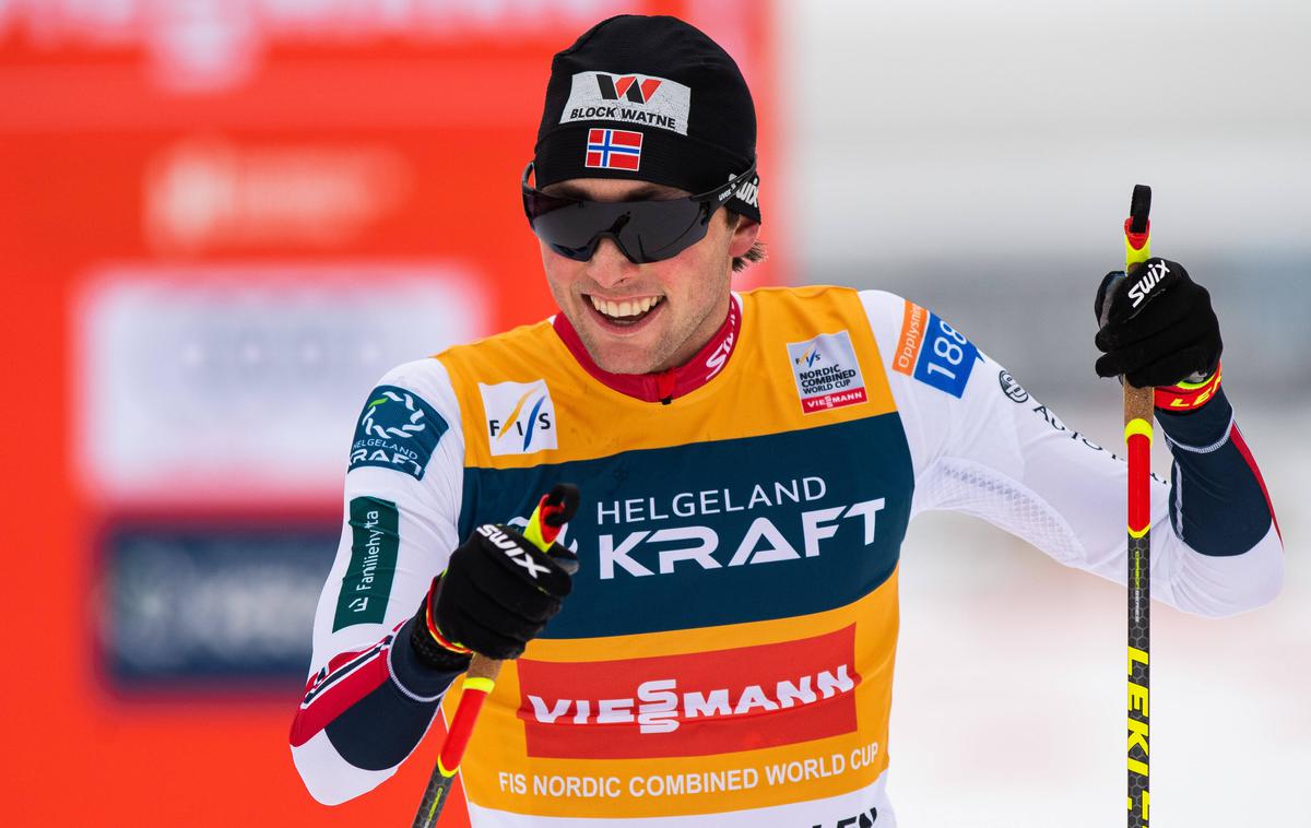 Jarl Magnus Riiber | Jarl Magnus Riiber je zmagovalec tekme v Lillehammerju. | Foto Guliverimage