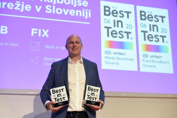 Telemach že drugič prejel certifikat za najboljše mobilno in fiksno omrežje