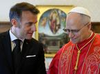 Emmanuel Macron, papež