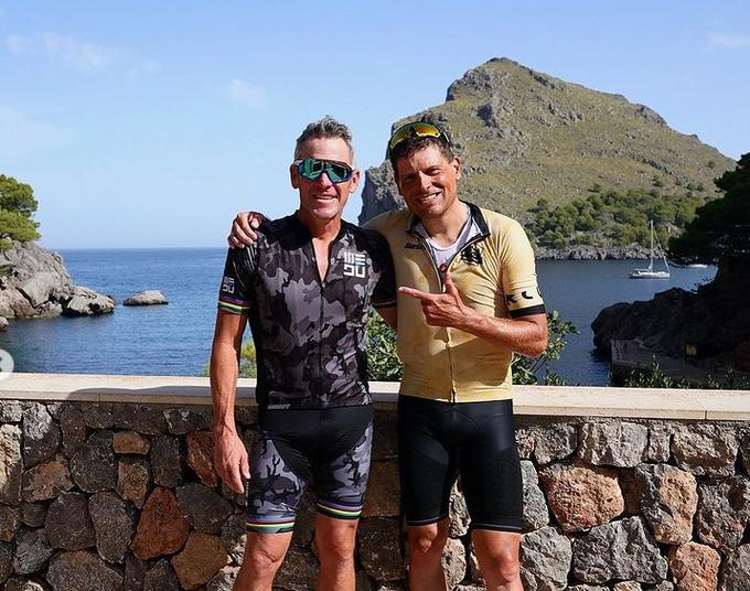 Z nekdanjim največjim tekmecem Lanceom Armstrongom sta danes zelo dobra prijatelja.  | Foto: Instagram & Imdb