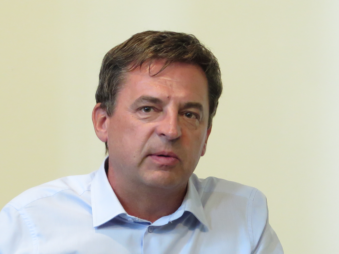 Marko Mavec, generalni direktor Premogovnika Velenje | Foto: STA ,