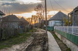 Ukrajinsko mesto, iz katerega so izginili skoraj vsi moški