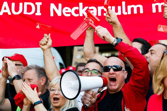 Audi protest taverna Neckarsulm | Foto Reuters