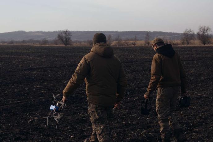 Ukrajina, vojna v Ukrajini | Eden od glavnih namenov programa zbiranja točk za ubijanje oziroroma onesposobljanja ruskih vojakov je preusmeriti več opreme, v prvi vrsti brezpilotnih letalnikov, k najbolj učinkovitim ukrajinskim enotam.  | Foto Shutterstock