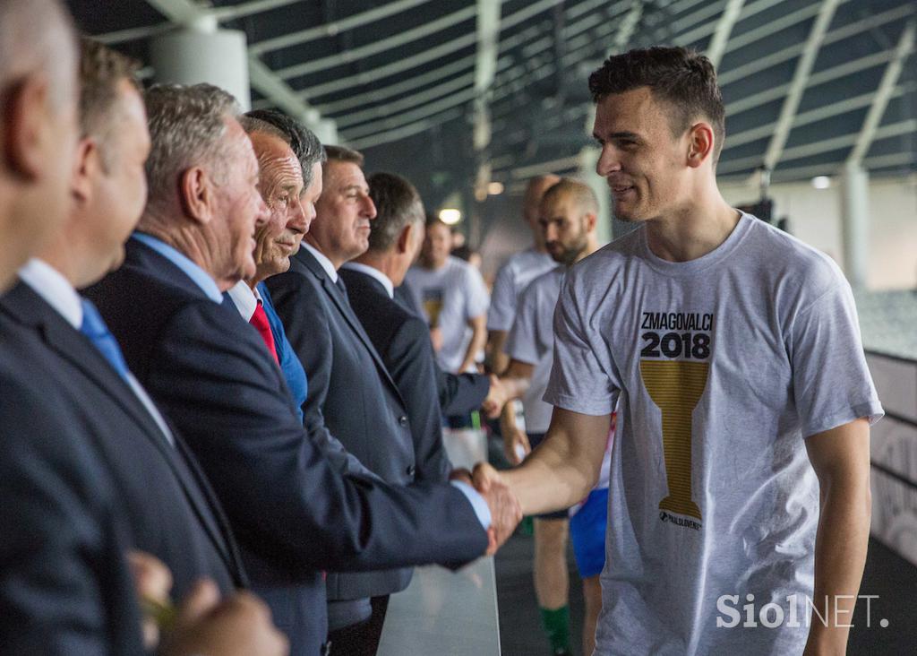 Olimpija Pokal Slavje Nogomet Finale Stožice