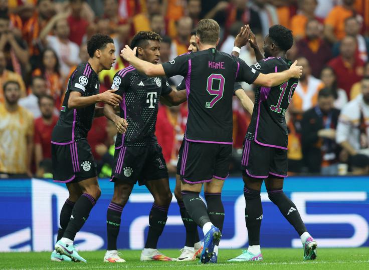 Kingsley Coman je za vodstvo Bayerna z 1:0 v Istanbulu zabil že v osmi minuti. | Foto: Reuters