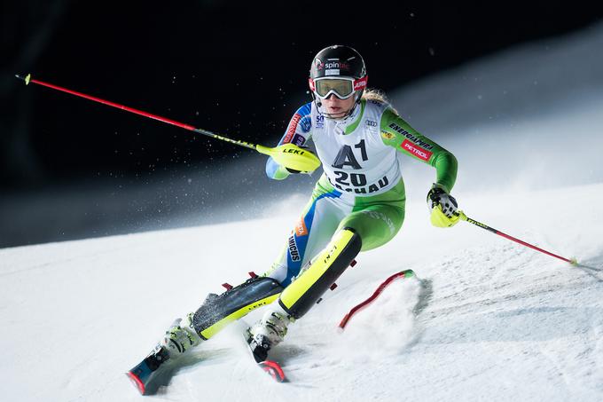 Pred enim letom je slavila zmagi na slalomih evropskega pokala. Zdaj so njeni cilj povezani z najvišjo tekmovalno ravnjo. | Foto: Sportida