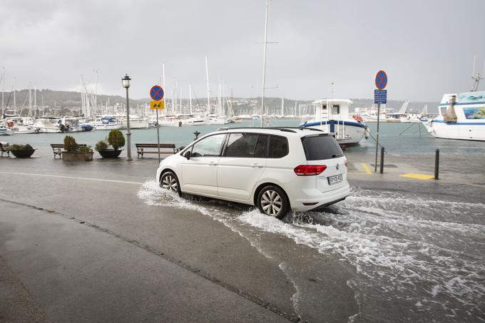 Tako je novembra poplavilo Izolsko obalo. | Foto: Bojan Puhek