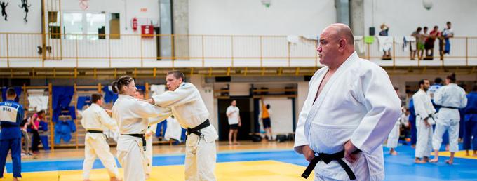 Že vrsto let trenira pod vodstvom legendarnega trenerja Marjana Fabjana, ki je slovenski judo postavil na svetovni športni zemljevid. | Foto: Žiga Zupan/Sportida