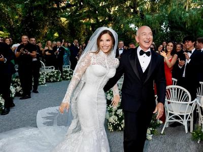 Jeff Bezos in Lauren Sanchez sta si obljubila večno zvestobo