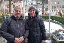 Boštjan Poklukar in Gerhard Karner