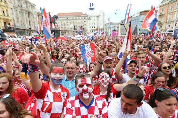 Hrvaška sprejem | Foto: Reuters