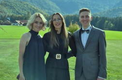 Tadej Pogačar in Urška Žigart navdušila