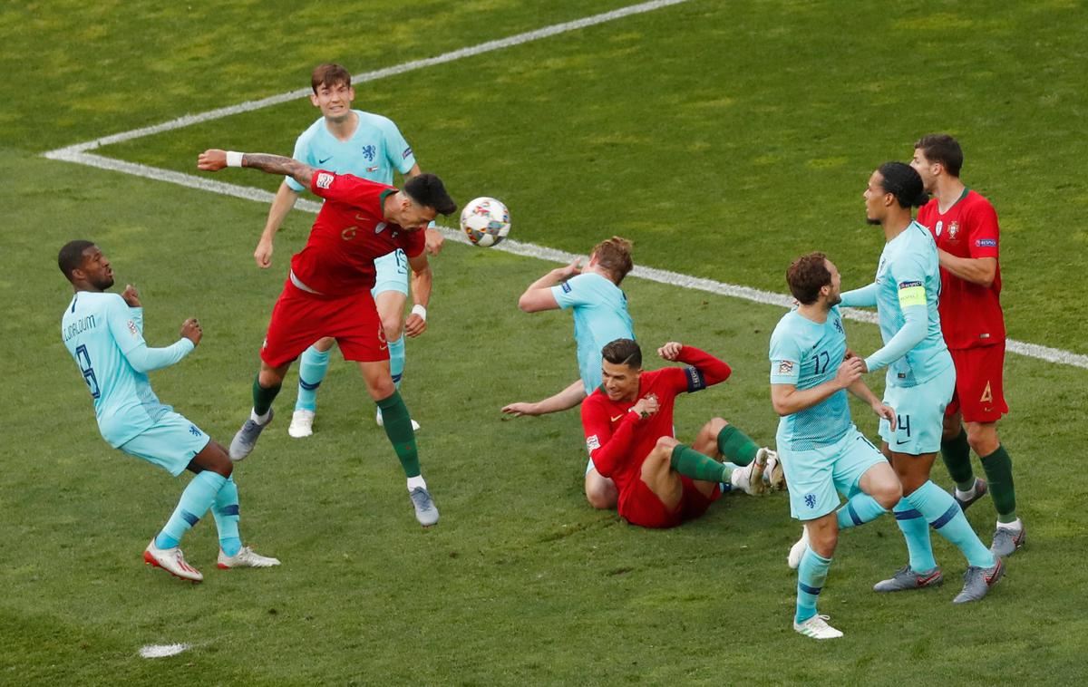 Liga narodov: Portugalska - Nizozemske | Portugalci so zmagovalci prve izvedbe lige narodov. | Foto Reuters