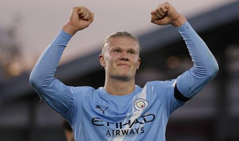 Haaland osrečil City, prvenec Šeška na Old Traffordu, Arsenal prehitel Liverpool