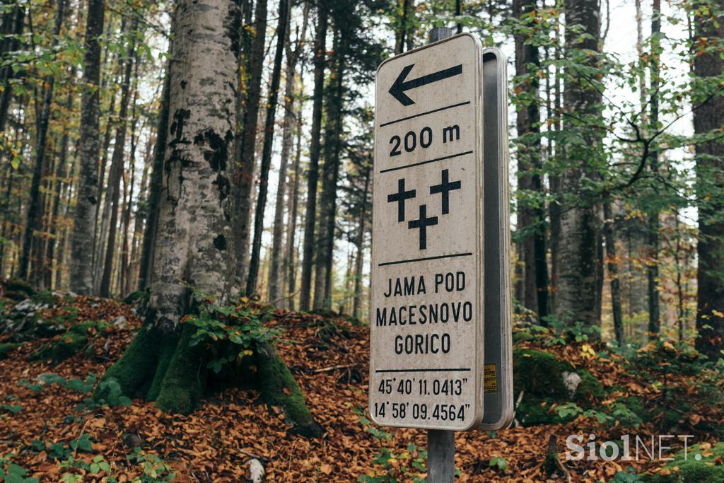 morišče pod Macesnovo Gorico