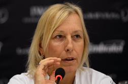 Navratilova neposredna: Nemogoče je ločiti šport od politike