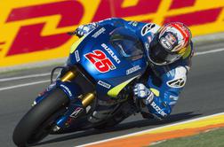 Suzukijev Maverick Vinales junak drugega dne MotoGP testiranj