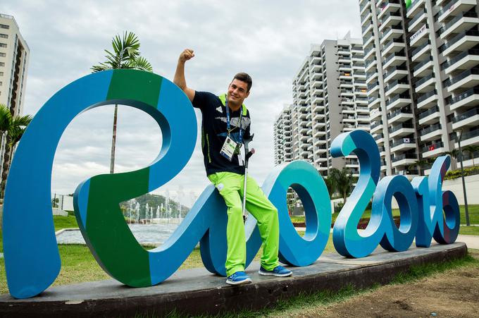 Paralimpijski medalji je bil najbližje v Riu de Janeiru leta 2014, kjer je osvojil 4. mesto. Za bronasto medaljo je zaostal za 27 stotink. | Foto: Vid Ponikvar
