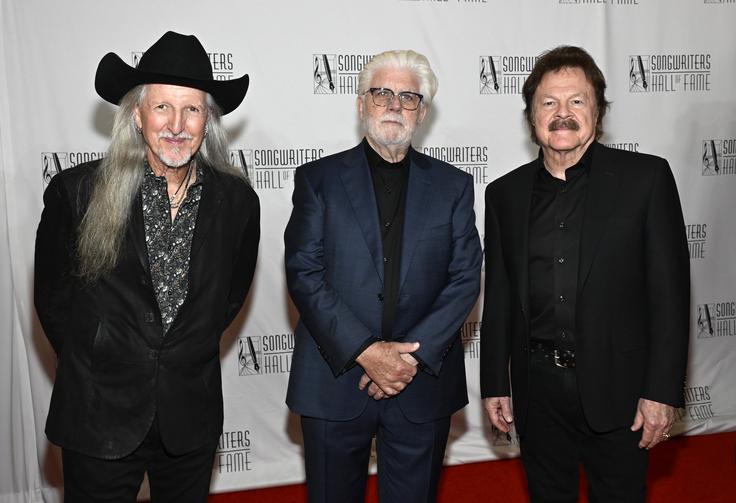 Člani zasedbe Doobie Brothers: Patrick Simmons, Michael McDonald in Tom Johnston  | Foto: Profimedia