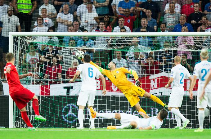 Za Anglijo je odigral 34 tekem in dosegel dva gola, oba junija 2015 v Stožicah ob zmagi s 3:2. | Foto: Vid Ponikvar/Sportida