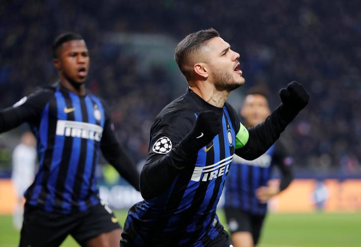 Mauro Icardi je najboljši strelec Interja. Z milanskim klubom še ni podaljšal sodelovanja, zato so se razširile govorice, da bi se lahko preselil v Madrid. | Foto: Reuters