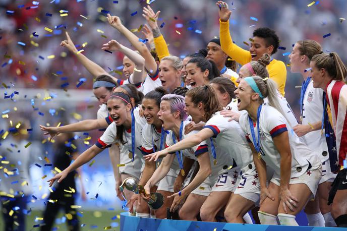 ženski nogomet reprezentanca ZDA | Ameriške nogometašice so s četrtim naslovom svetovnih prvakinj samo še utrdile svojo prevlado na nogometnem prestolu.  | Foto Getty Images