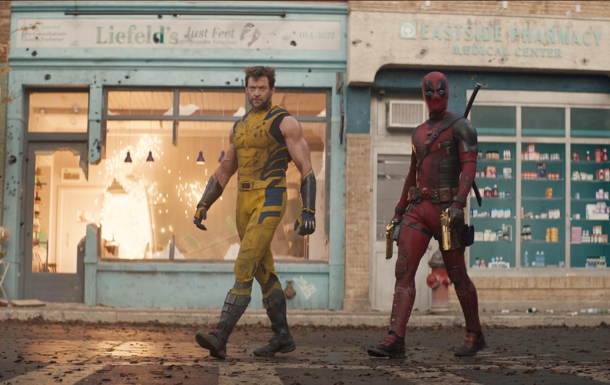 Deadpool in Wolverine | Deadpool in Wolverine prvič združita moči na filmu in epsko vstopita v spopad. | Foto Blitz Film & Video Distribution