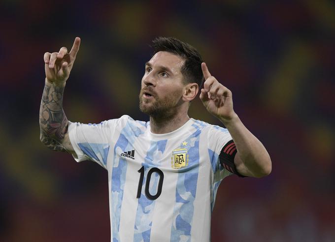 Messi, tudi kapetan in najboljši strelec argentinske reprezentance, v teh dneh nastopa na južnoameriškem prvenstvu v Braziliji. | Foto: Reuters
