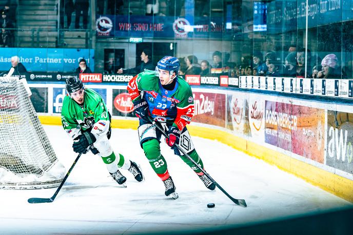 HK Olimpija - Innsbruck | Olimpija je zmagala v Innsbrucku. | Foto HCI