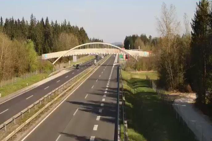 Voklo_LJ, AC gorenjka | Nesreča je zaprla gorenjsko avtocesto od Kranja proti Ljubljani. | Foto Dars/Promet.si