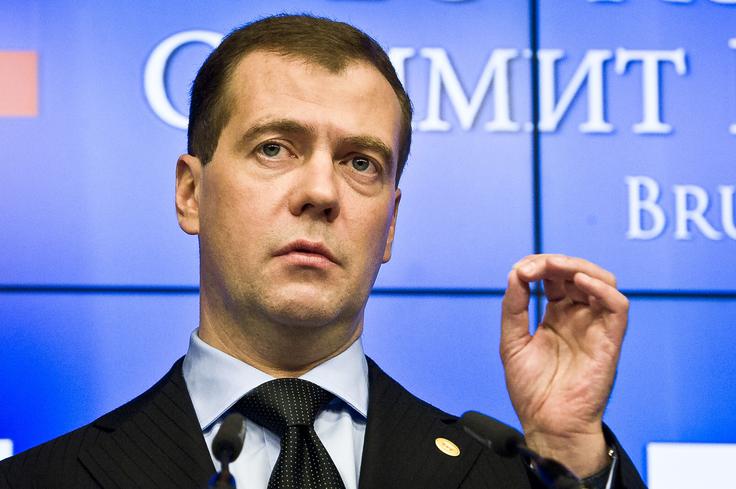 "Ali bodo ti napadi postali resničnost, je odvisno od tega, kaj sledi. Mirno spite, evropski partnerji!" je dejal Dmitrij Medvedjev. | Foto: Guliverimage