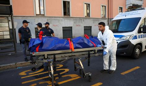 Požar v domu starejših v Milanu: umrlo šest ljudi, več kot 80 je ranjenih