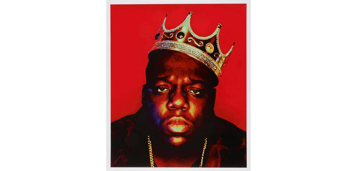 Notorius B. I. G. na eni od fotografij iz serije "Kralj New Yorka", ki so nastale tri dni pred njegovo smrtjo.  | Foto: 