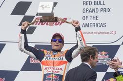 Marquez samotni jezdec sredi Teksasa, Dovizioso se je maščeval Rossiju
