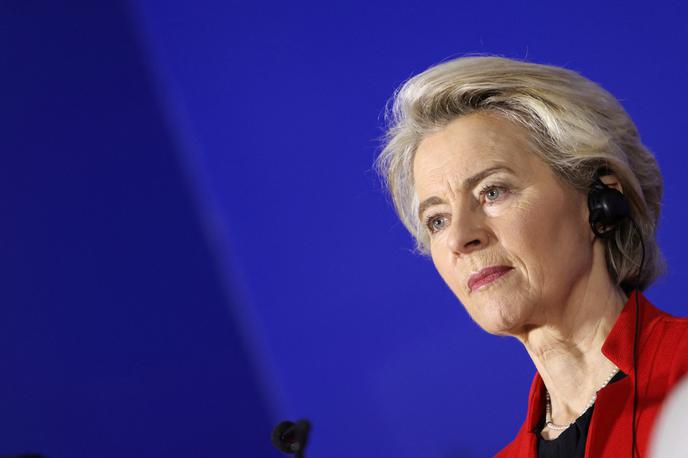 Ursula von der Leyen | Poročilo o napredku BiH, ki vključuje tudi priporočilo za začetek pogajanj, bodo prihodnji torek najprej obravnavali ministri članic za evropske zadeve.  | Foto Reuters