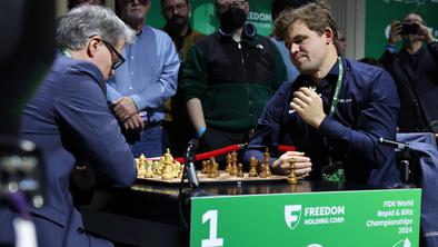 Carlsen in Nepomnjašni skupaj do naslova v hitropoteznem šahu