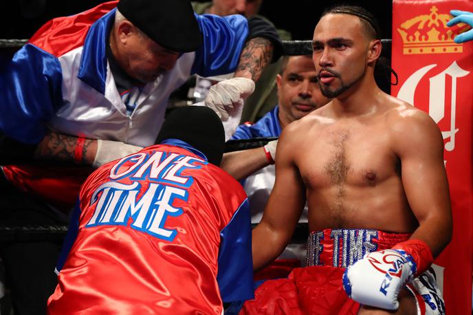 Keith Thurman vs Danny Garcia | Keith Thurman še vedno ne pozna poraza. Leta 2013 je lekcijo odčital tudi slovenskemu šampionu Dejanu Zavcu. | Foto Guliver/Getty Images