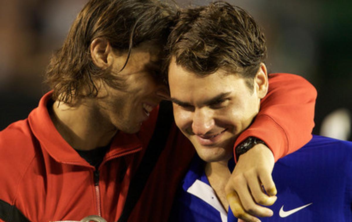 Rafael Nadal, Roger Federer |  Roger Federer in Rafael Nadal sta bila že od nekdaj prijatelja. | Foto Guliverimage