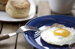 Jajca za zajtrk niso zdrava