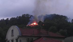 V ljubljanskem parku Tivoli zagorel hotel Bellevue